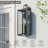 Schock 1-Light Matte Black Outdoor Wall Lantern-2043978131