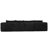 Xavia 135.4" Compressed U-Shaped Upholstered Sectional Sofa with 2 Movable Ottomans-128837904