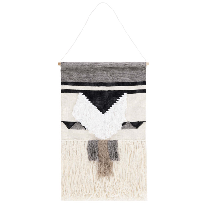 Suspension murale en laine avec accessoires de suspension inclus