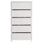 5-Drawer Dresser With Large Fabric Drawers