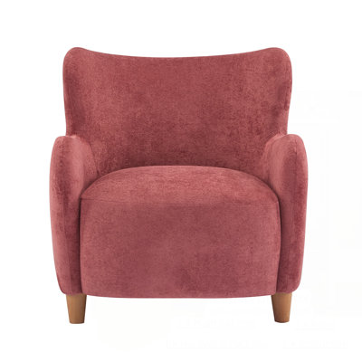 Reshami Wing Back Fabric Upholstered Accent Chair