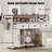 Farmhouse Kitchen Island with Drop Leaf-1548153180