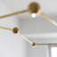 11 - Light Unique Geometric Chandelier