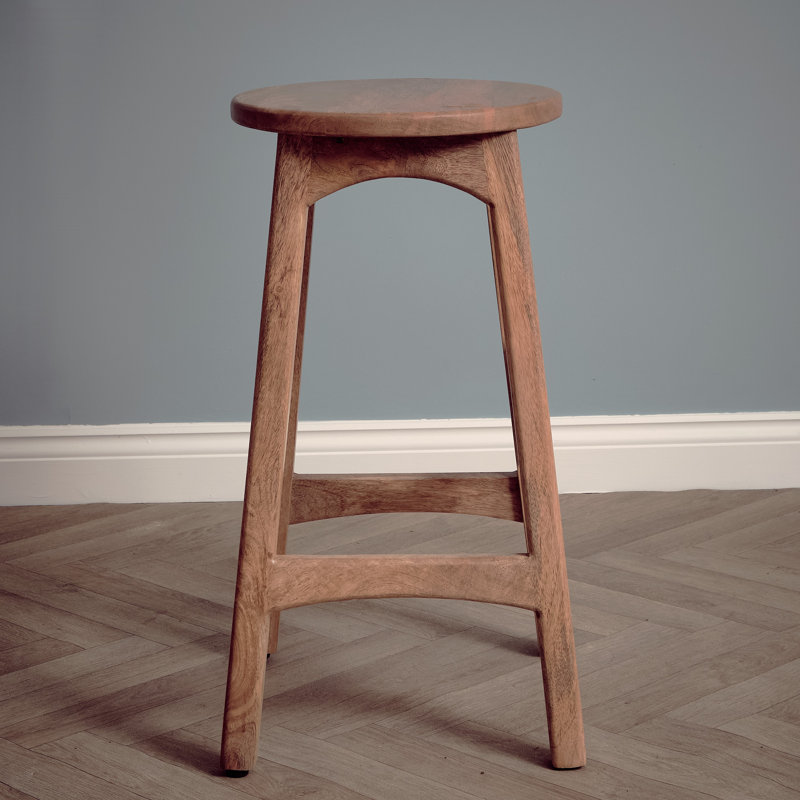Outdoor Stool, Oak Wood