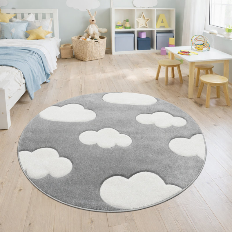 Hotwells Area Rug, Round 6'7"