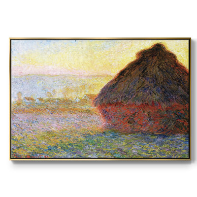 " Grainstack At Sunset, 1891 "