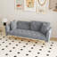 Fauteuil en velours de 68,3 po de large Aanik-894690207