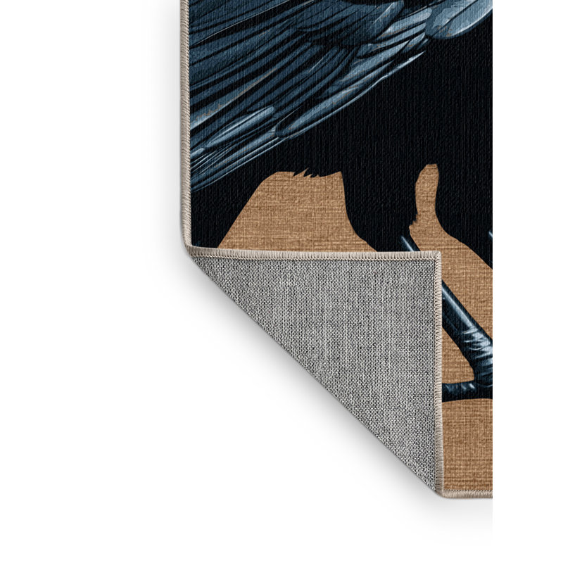  Tapis lavable à carreaux, Rond 6 pi