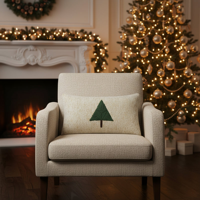Douglas  Polyester Lumbar Rectangular Indoor/Outdoor Pillow Cover & Insert by Elaine Smith