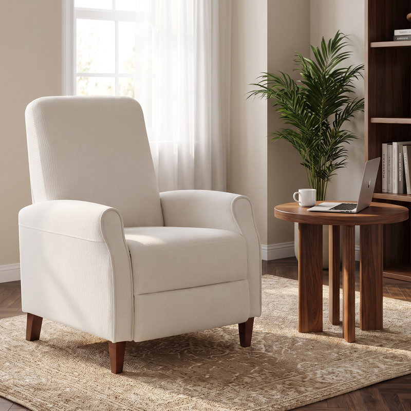 Fauteuil inclinable manuel de 31 po Marena, Cream