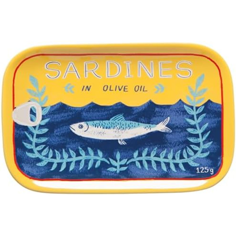 Danica Stoneware Modern Dish Bowl - 8 x 5 inches, Blue, Serveware, Stoneware, Dish