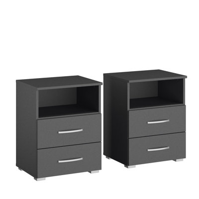 Ashlar 1 Drawer Bedside Table