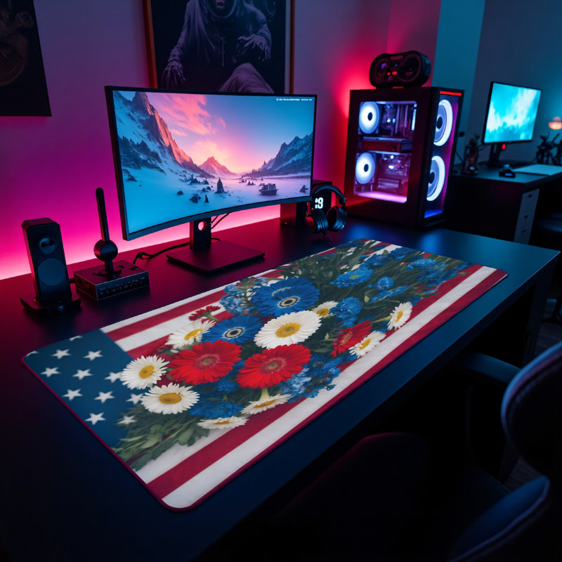 Polyester Desk Pad, 23.6x13.8