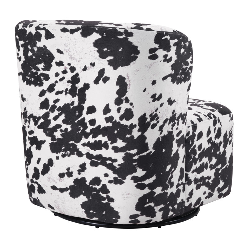 Chaise pivotante Stotfield, Vache noire