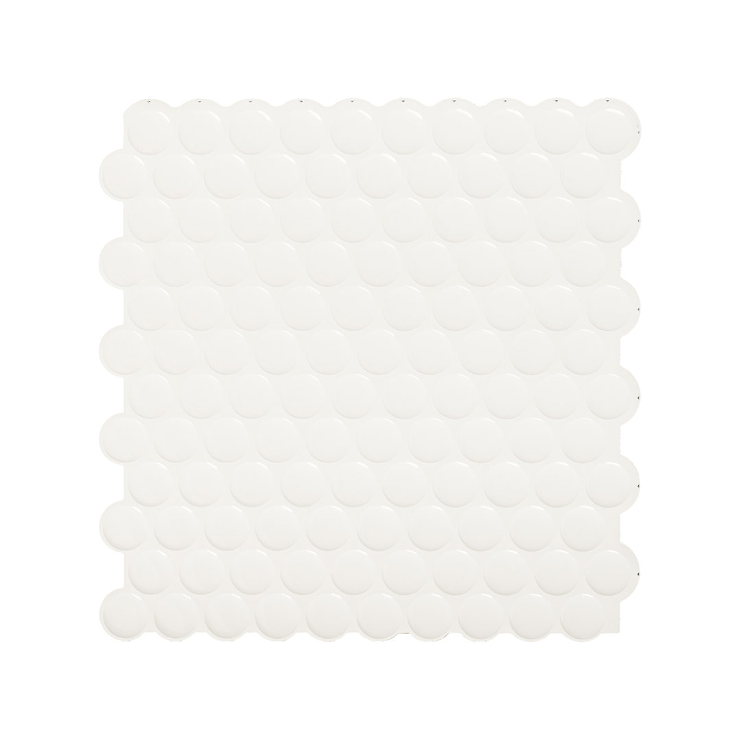 Peel and Stick Gel Backsplash Tile Penny 9'' x 9'' (Set of 4) Smart Tiles