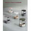 Sandris End Table with Built-In Outlets