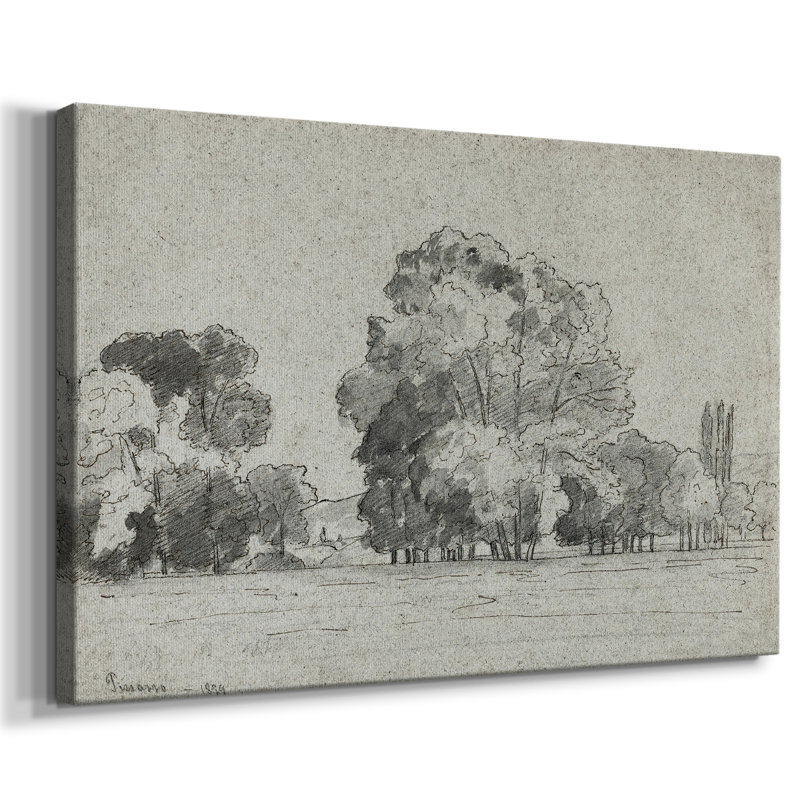 Paysages rétro-XVIII - Cavas enveloppés de galerie, 32 x 48
