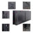 Multifunctional Ultra Thin Fireplace Insert With Remote And Multi Color Flame & Emberbed, Tempered Glass Electric Fireplace, Wall-Mounted Space Heater Fireplace-1480667119