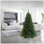 Arbre de Noël articulé artificiel pré-éclairé avec support pliable