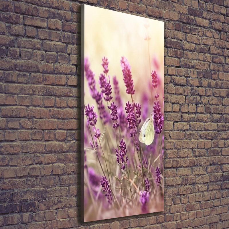 Lavender Flowers - Wrapped Canvas Print