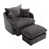 Chenille gris foncé est en rupture de stock