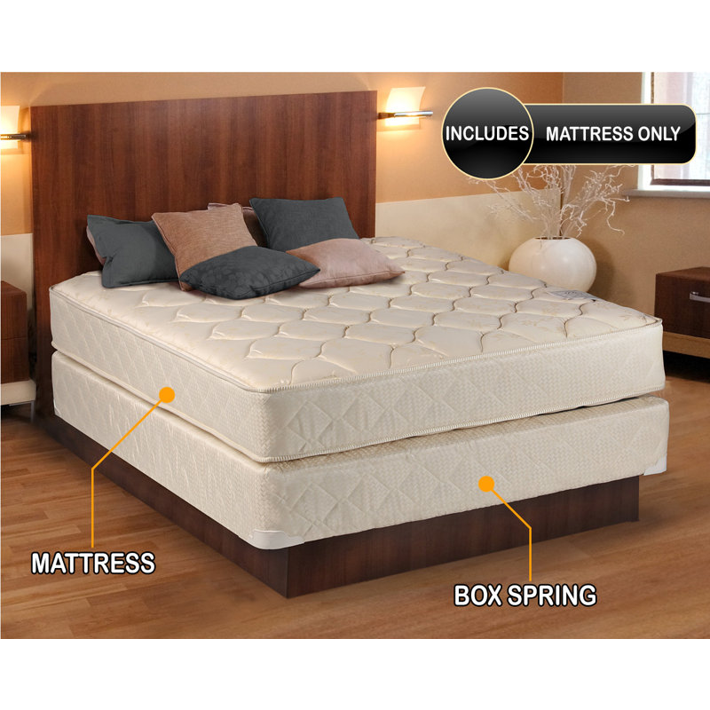 Matelas ferme à ressorts 9 po Mcc Ready, Lit simple