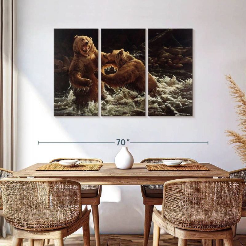 Clash, 36" H x 57" W