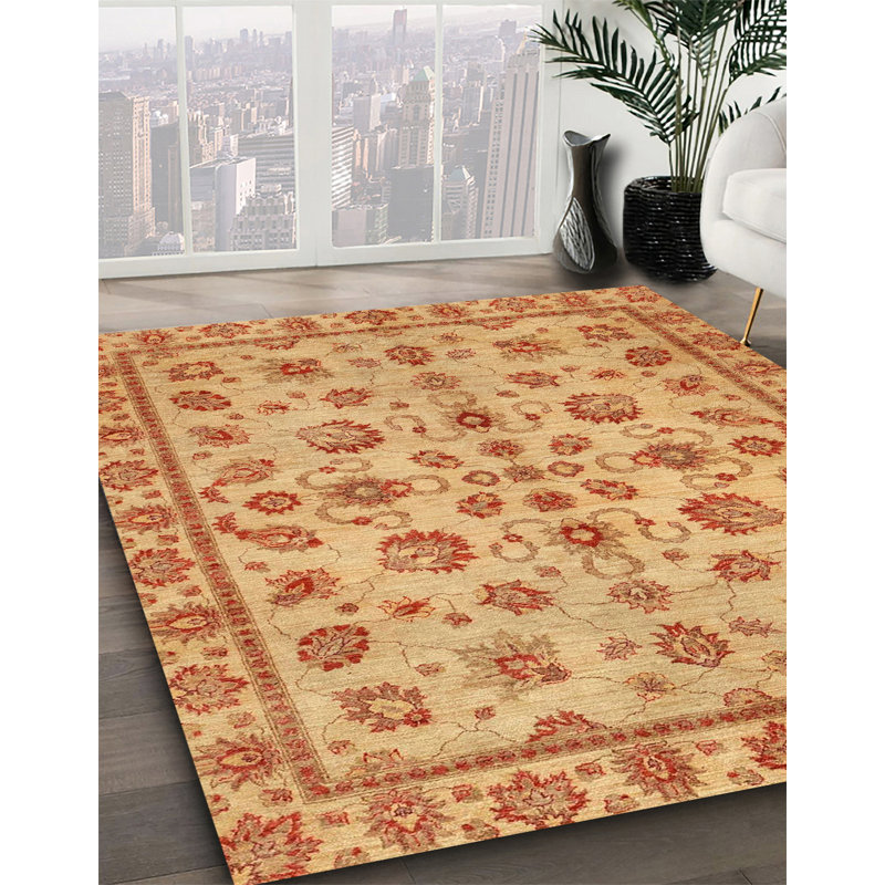 Abstract Indoor Rug, Round 3'