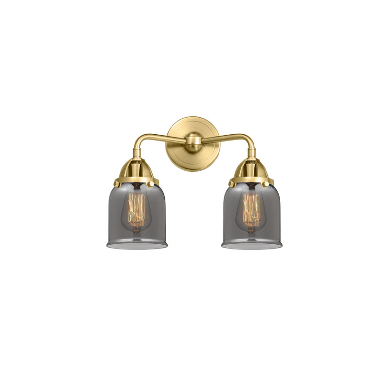Shauna 2 - Light Vanity Light, LED, Plated Smoke, Satin Gold