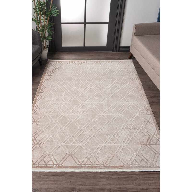 Naysa Solid Colour Area Rug, Rectangle 80 x 150cm