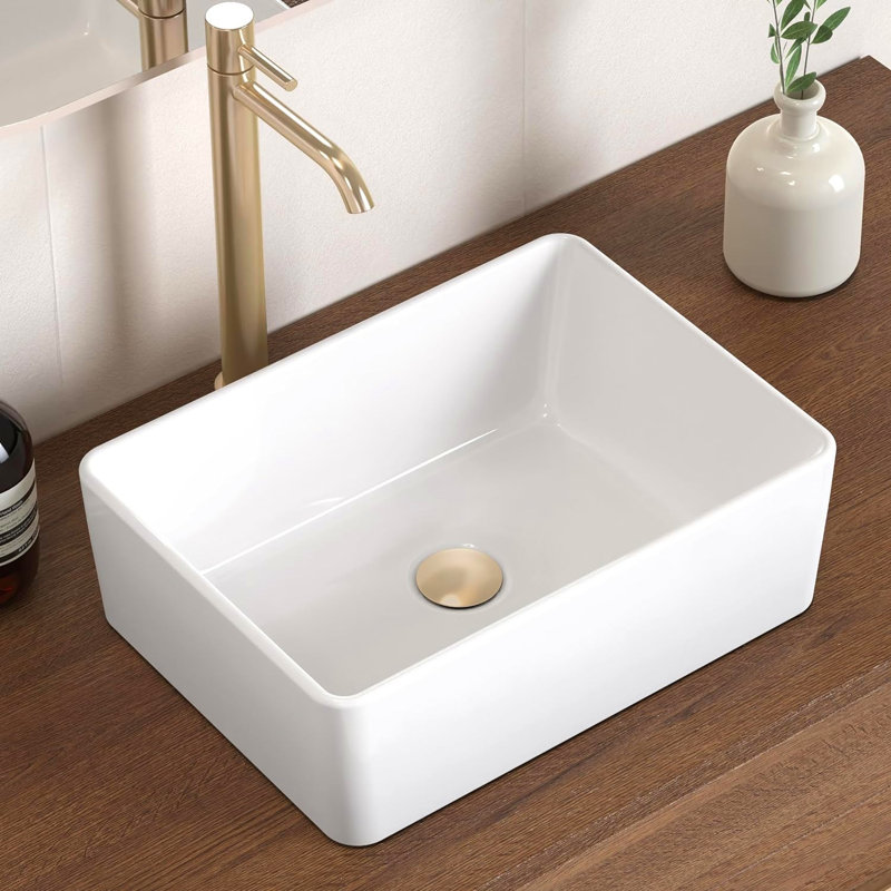 Bathroom Sink Pop Up Drain With Overflow,Stainless Steel,Two Pieces, Brushed Gold