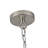 Bonchea 1-Light Black Classic Dimmable Pendant Light