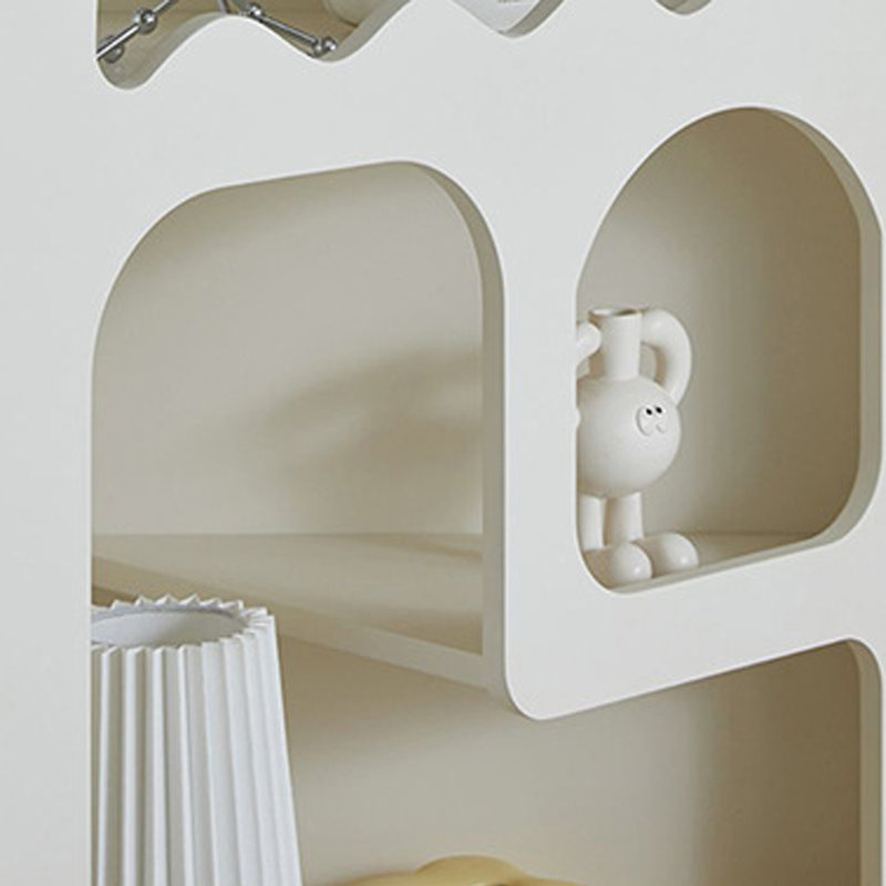 Bibliothèque de coin H 62,99 "x l 33,85"