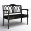Banc en bois massif Metinaro-93875075