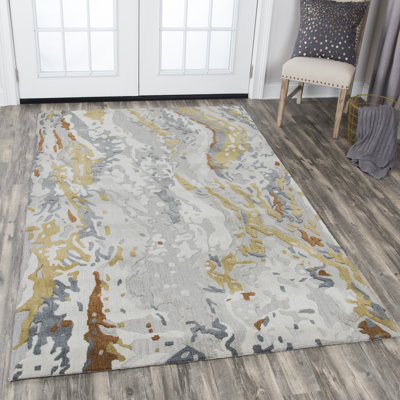 Gomes Wool Abstract Indoor Rug