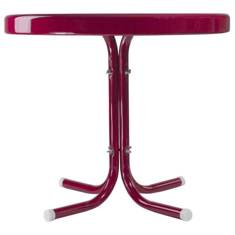Table d'appoint 22 po, Rose