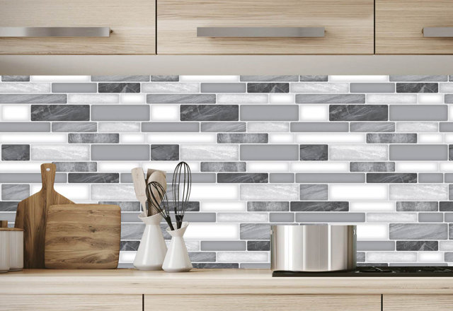 Our Best Peel & Stick Kitchen Tile