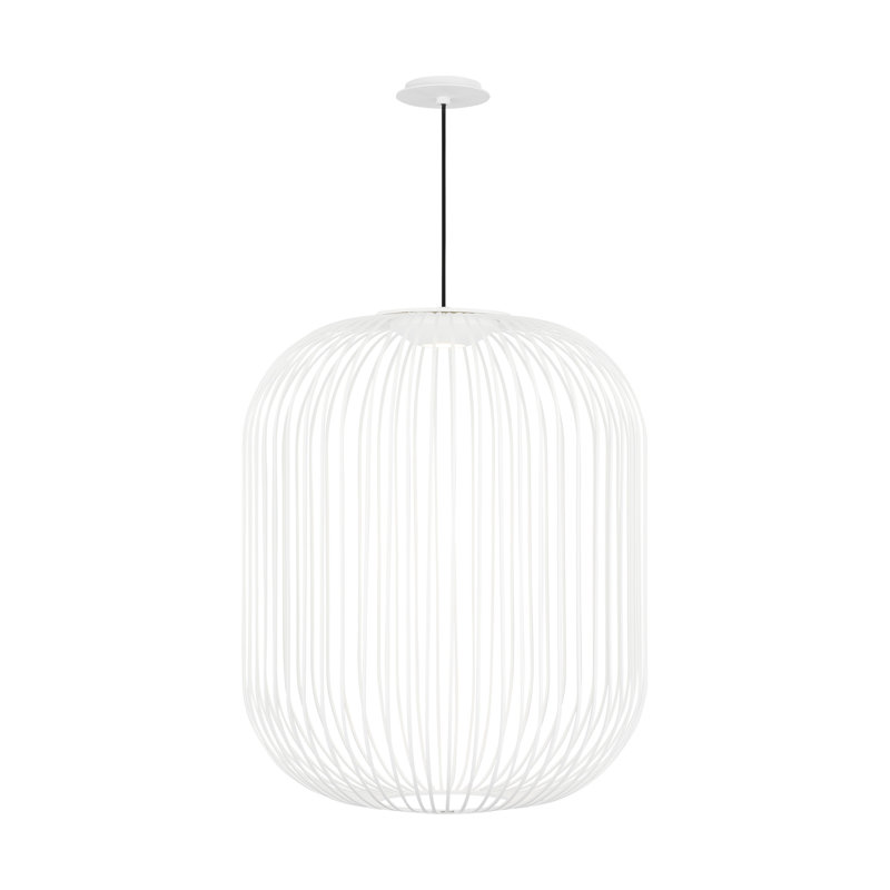 Kai 2 Pendant, Matte White