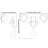 2 - Head LED Hardwired Dusk to Dawn Outdoor Security Flood Light with Motion Sensor-1377370694