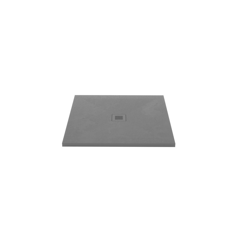 Base de douche 36 x 36 Feel Collection, Gris béton
