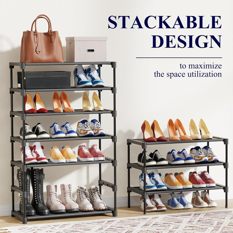 10 Pair Shoe Rack