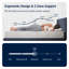 27cm Memory Foam Pocket Sprung Mattress-109323054-109323057