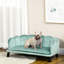 Lit pour chien avec coussin en mousse et velours pour grands et moyens chiens