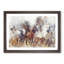 Galloping Horses in Abstract - Picture Frame Painting Print-55726889-55726892