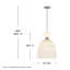 Luminaire suspendu 1 lumière TALLULAH-111598911