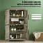 Armoire de rangement Rustic Home, armoire de cuisine, armoire de rangement autoportante, buffet-125535159