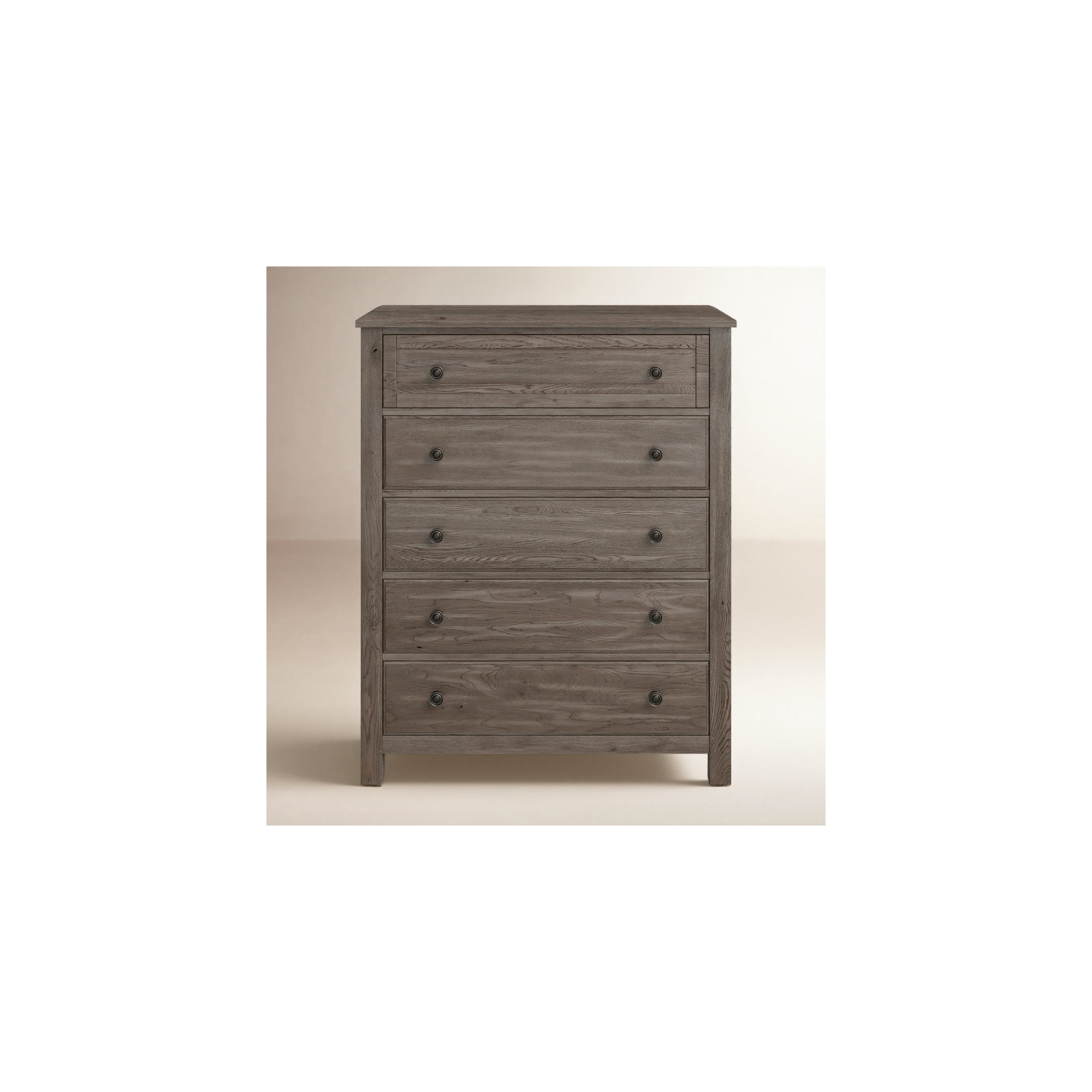 Lewin 5-Drawer Chest, Driftwood Gray