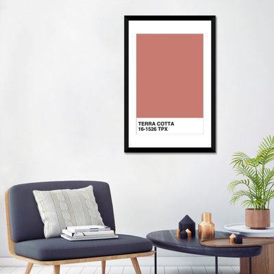 «Terra Cotta 16-1526 TPX», impression sur toile