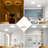 12in Round LED Ceiling Light, Ultra-Thin Dimmable 3000-6500K, Smart Control Flush Mount Fixture