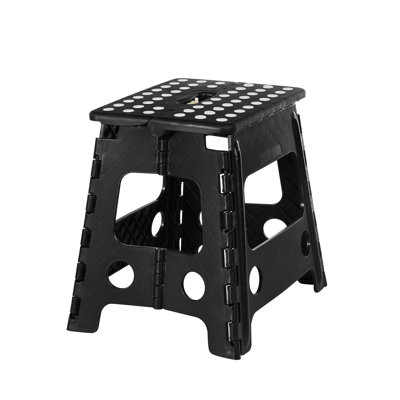 Letyton 1 - Step Plastic Lightweight Folding Step Stool